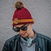 image:imageCinereplicas  Harry Potter  Pom Pom Beanie  Officially Licensed  Gryffindor  Red amp Yellow