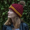 image:imageCinereplicas  Harry Potter  Pom Pom Beanie  Officially Licensed  Gryffindor  Red amp Yellow