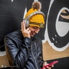 image:imageCinereplicas  Harry Potter  Pom Pom Beanie  Officially Licensed  Hufflepuff  Yellow amp Black