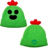 image:imageCinereplicas Brawl Stars  Beanie  SpikeRicoNita  8Bit  21  21  15 cm  One Size  Official LicenseSpike