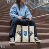 image:imageCinereplicas Harry Potter  Deluxe Cotton Tote Bag with Polyester Straps 41  34cm  Official LicenseRavenclaw