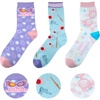 image:imageCinereplicas Harry Potter  Set of 3 Socks One Size  Officially LicensedMulticouleur Luna Lovegood