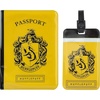 image:imageCinereplicas Harry Potter  Set of Tag amp Passport Cover SlytherinGryffindorHufflepuffRavenclaw  Official LicenseYellow