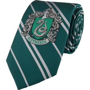 image:imageCinereplicas  Harry Potter  Necktie Woven  GryffindorHufflepuffRavenclawSlytherin  Adult  Official LicenseGreen