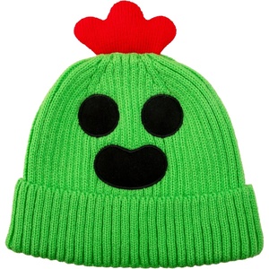 image:imageCinereplicas Brawl Stars  Beanie  SpikeRicoNita  8Bit  21  21  15 cm  One Size  Official LicenseSpike