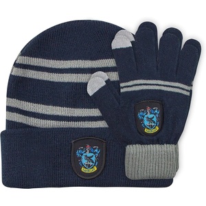image:imageCinereplicas Harry Potter  Beanie and Gloves Set  Kids  GryffindorSlytherinRavenclawHufflepuff  Offcially licensedRavenclaw