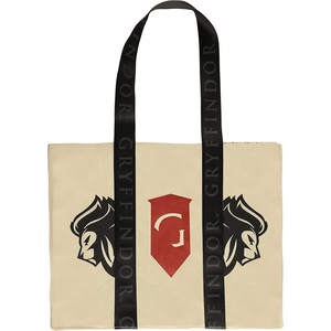image:imageCinereplicas Harry Potter  Deluxe Cotton Tote Bag with Polyester Straps 41  34cm  Official LicenseGryffindor
