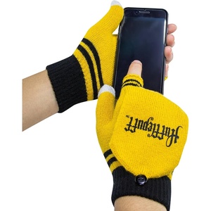 image:imageCinereplicas Harry Potter  Gloves Fingerless Mitten  Official LicenseHufflepuff