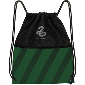 image:imageCinereplicas Harry Potter  GryffindorSlytherinRavenclawHufflepuff  Drawstring Bag 39  34cm  Official LicenseSlytherin