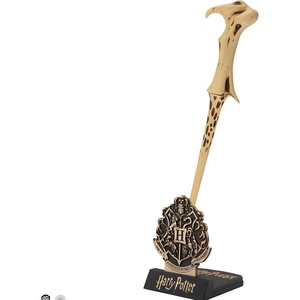 image:imageCinereplicas Harry Potter  Luna Lovegood Wand Pen with Stand amp Lenticular Bookmark  Official LicenseVoldemort