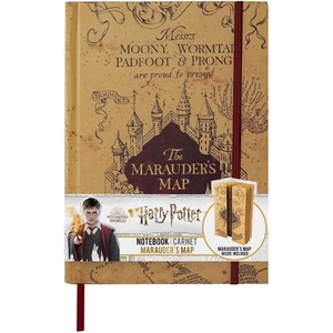 image:imageCinereplicas Harry Potter  Notebook with foldable Marauders map  Official License
