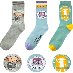image:imageCinereplicas Harry Potter  Set of 3 Socks One Size  Officially LicensedDobby