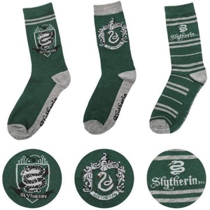 image:imageCinereplicas Harry Potter  Socks GryffindorSlytherinRavenclawHufflepuff Set of 3  Official LicenseSlytherin