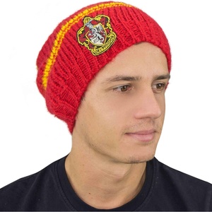 image:imageCinereplicas Mens Beanie Vivid Red amp Yellow Talla nica