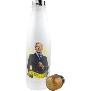 image:imageCinereplicas One Piece  Wanted Luffy Insulated Water Bottle  500ml  Official LicenseSanji
