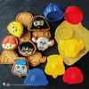 image:imageCinereplicas Harry Potter  Cookie Stamps  Set of 5  Official  All Hogwarts HouseKawaii Harry Potter