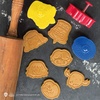 image:imageCinereplicas Harry Potter  Cookie Stamps  Set of 5  Official  All Hogwarts HouseKawaii Harry Potter