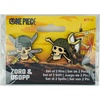 image:imageCinereplicas One Piece  Set of 2 LuffyBuggyZoroUsoppNamiArlongSanjiZeff Pins  Official LicenseZoro  Usopp