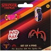 image:imageCinereplicas Stranger Things  Set of 4 Stranger Things Season 1234 Pin  3cm  Official License