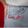 image:imageCinereplicas Stranger Things  Set of 4 Stranger Things Season 1234 Pin  3cm  Official License