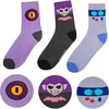 image:imageCinereplicas Brawl Stars  Set of 3 Socks  One Size EU 3545  Official LicenseBlue  Purple  Dark Grey