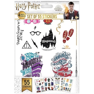 image:imageCinereplicas Harry Potter  Stickers Logos Set of 55  Official Licensenico