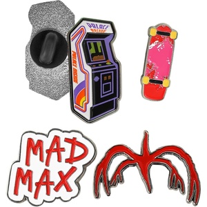 image:imageCinereplicas Stranger Things  Set of 4 Stranger Things Season 1234 Pin  3cm  Official License