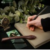 image:imageCinereplicas Harry Potter  Severus Snape Wand Pen with Stand amp Lenticular Bookmark  Official LicenseBellatrix Lestrange